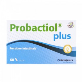 immagine della confezione dell'integratore di Metagenics Probactiol Plus 60 capsule