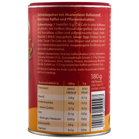 immagine della confezione di Chi-Cafè Pro-Active Gr 180, valori nutrizionali